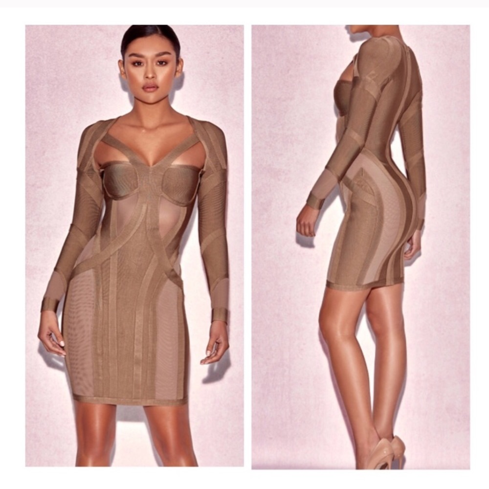 House of CB Mesh Dress